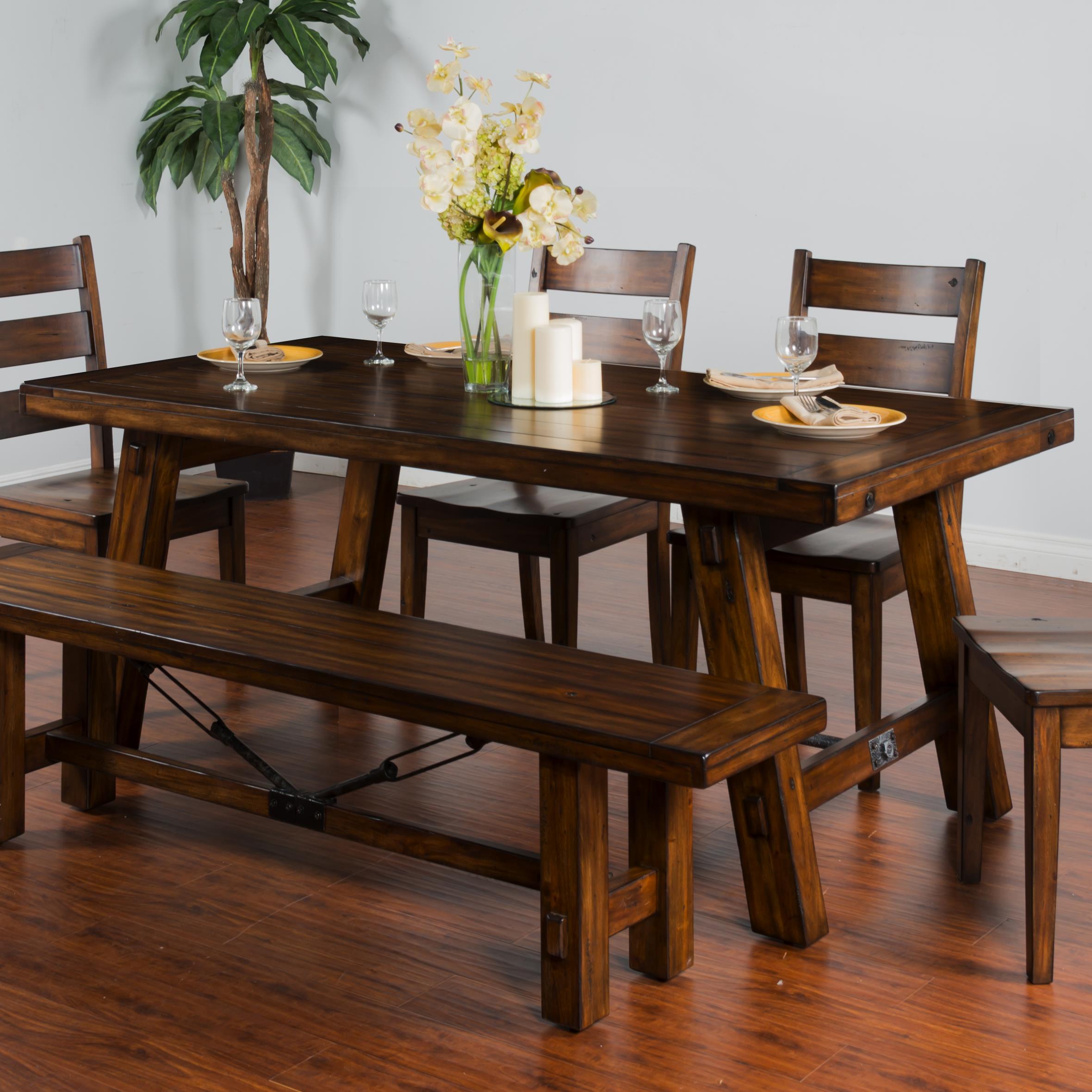 Mahogany dining room discount table
